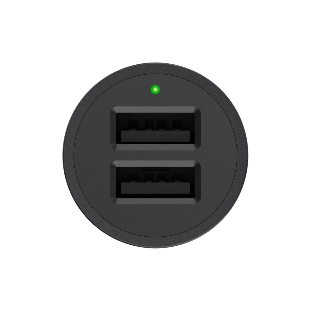 Автомобильное ЗУ Belkin Car Charger (24W) USB 2.4A, dual, black