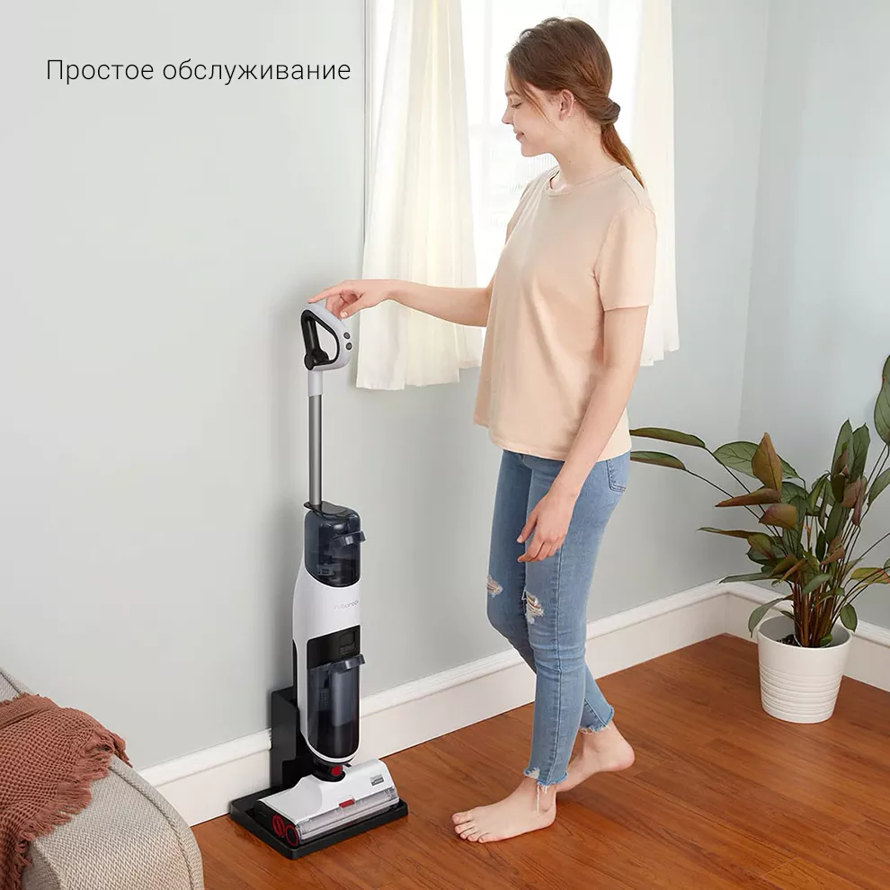 Беспроводной ручной моющий пылесос Xiaomi Roborock Dyad