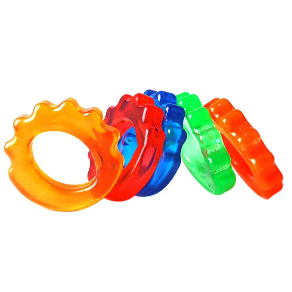 2PCS Relief Power Training Finger Exerciser Decompression PVC Fitness Massage Hand Forearm Grip Ball Strengths Gym Ring Muscle