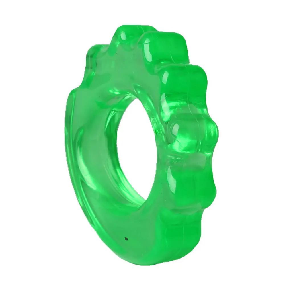 2PCS Relief Power Training Finger Exerciser Decompression PVC Fitness Massage Hand Forearm Grip Ball Strengths Gym Ring Muscle