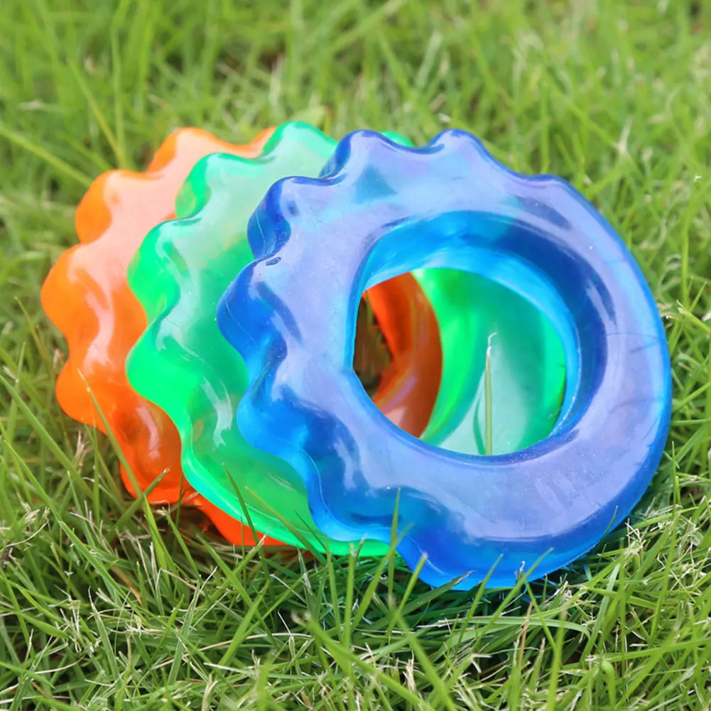 2PCS Relief Power Training Finger Exerciser Decompression PVC Fitness Massage Hand Forearm Grip Ball Strengths Gym Ring Muscle