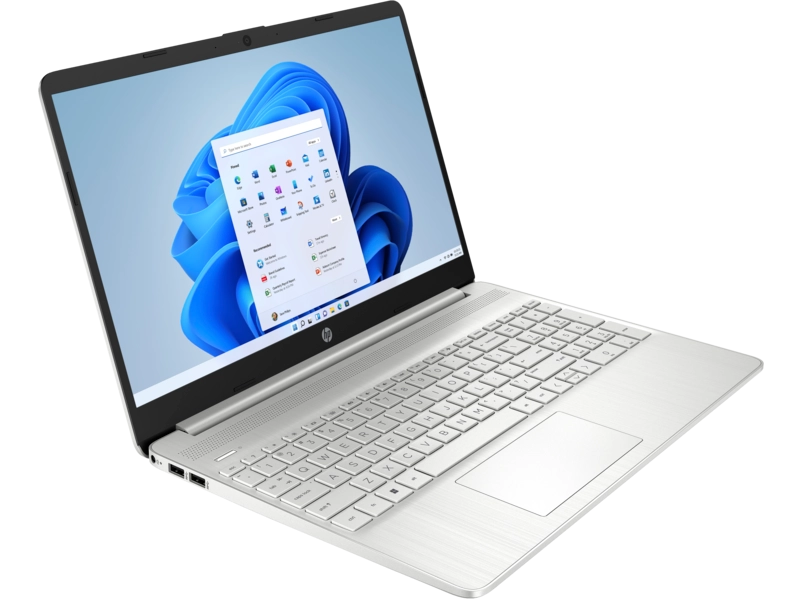 20C1 - HP OPP 15-inch Notebook FFplus NaturalSilver T HDcam nonODD nonFPR Win11 CoreSet FrontRight