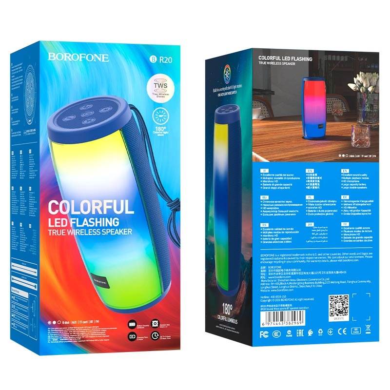 borofone br20 sound wave спортивный bt динамик упаковка синий borofone br20 sound wave спортивный bt динамик упаковка синий