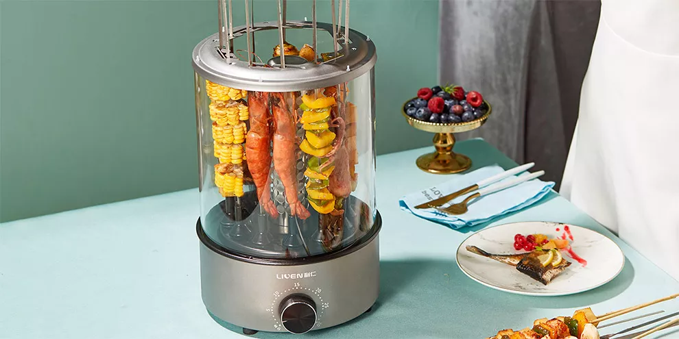 Электрошашлычница Liven Automatic Rotating Skewer Machine (KL-J121)