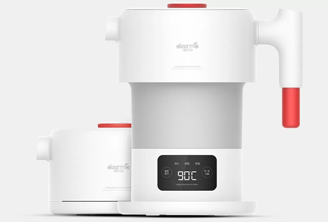 Многофункциональный складной электрический чайник Xiaomi Deerma Multi-function Folding Electric Kettle DH206 Многофункциональный складной электрический чайник Xiaomi Deerma Multi-function Folding Electric Kettle DH206