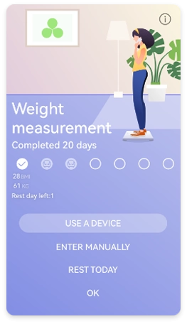 HUAWEI WATCH D Healthy Living Plan