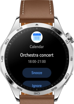 HUAWEI WATCH GT 4 calendar app