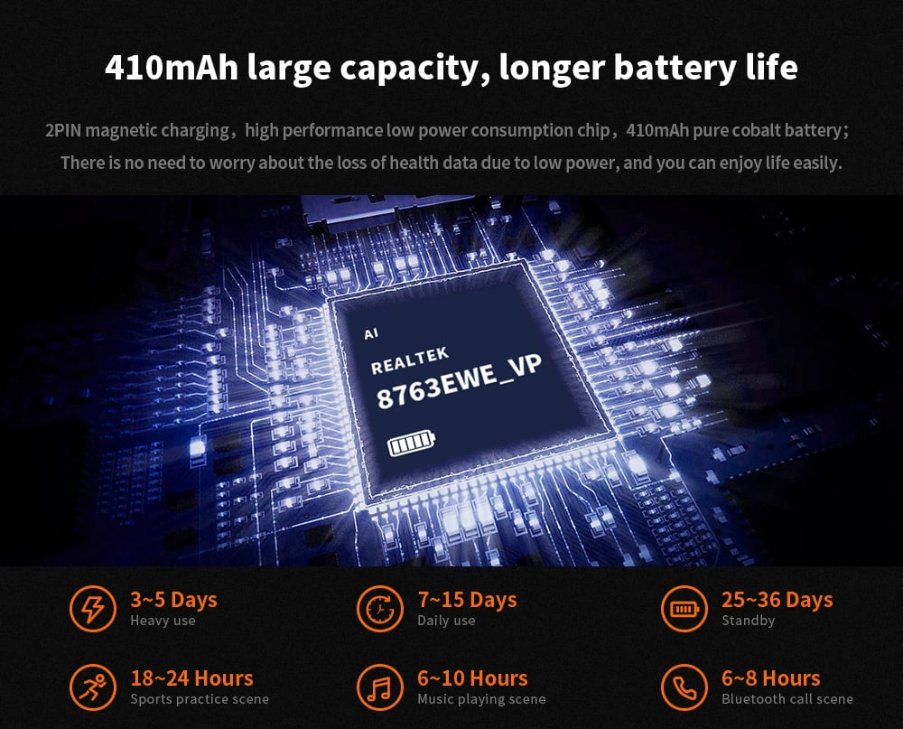 Защищенные смарт часы Oukitel BT10 1.43", AMOLED, IP68, 410 mAh фото