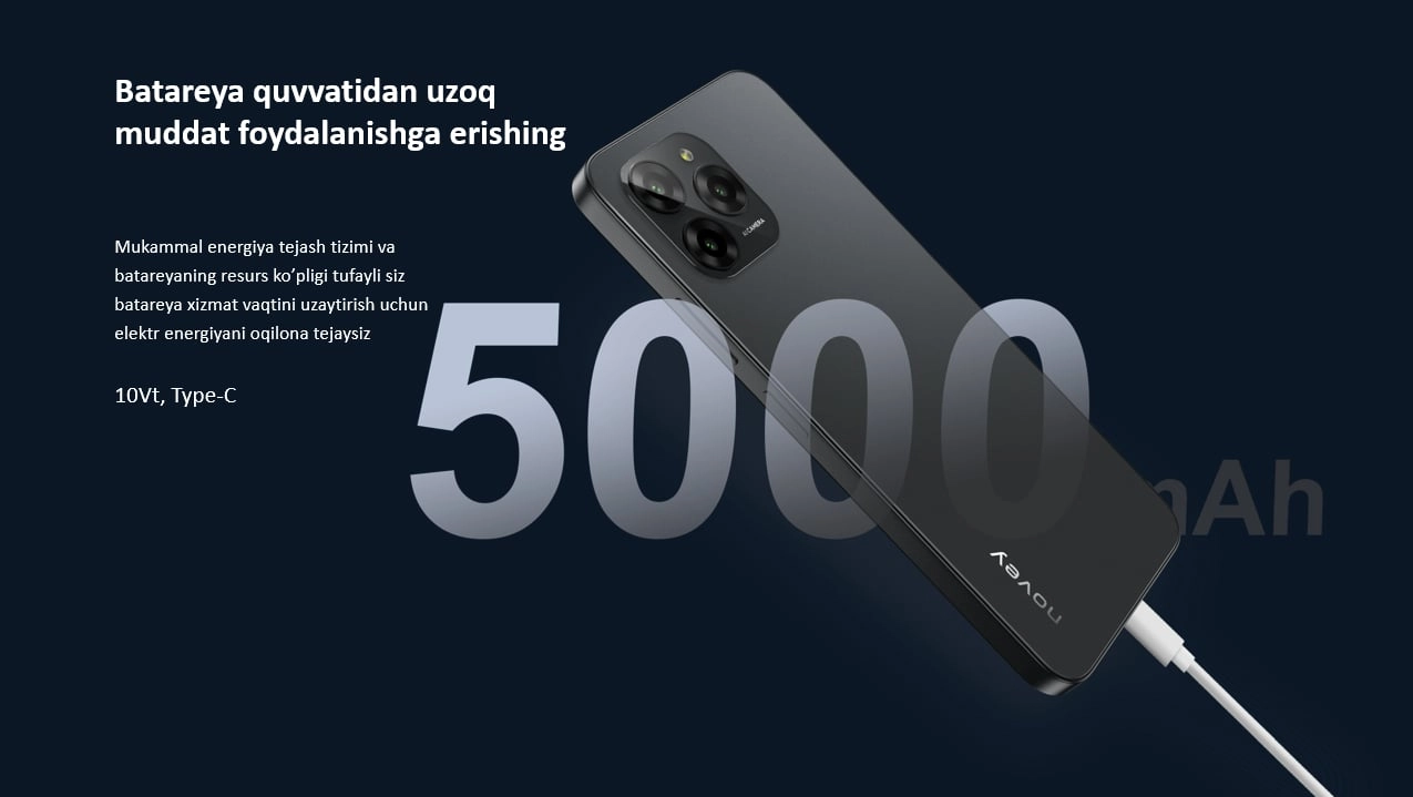 Smartfon Novey Alpha A10 4GB +64GB / 4GB+128GB, 5000mAh, 4G, Dual SIM fotosurat