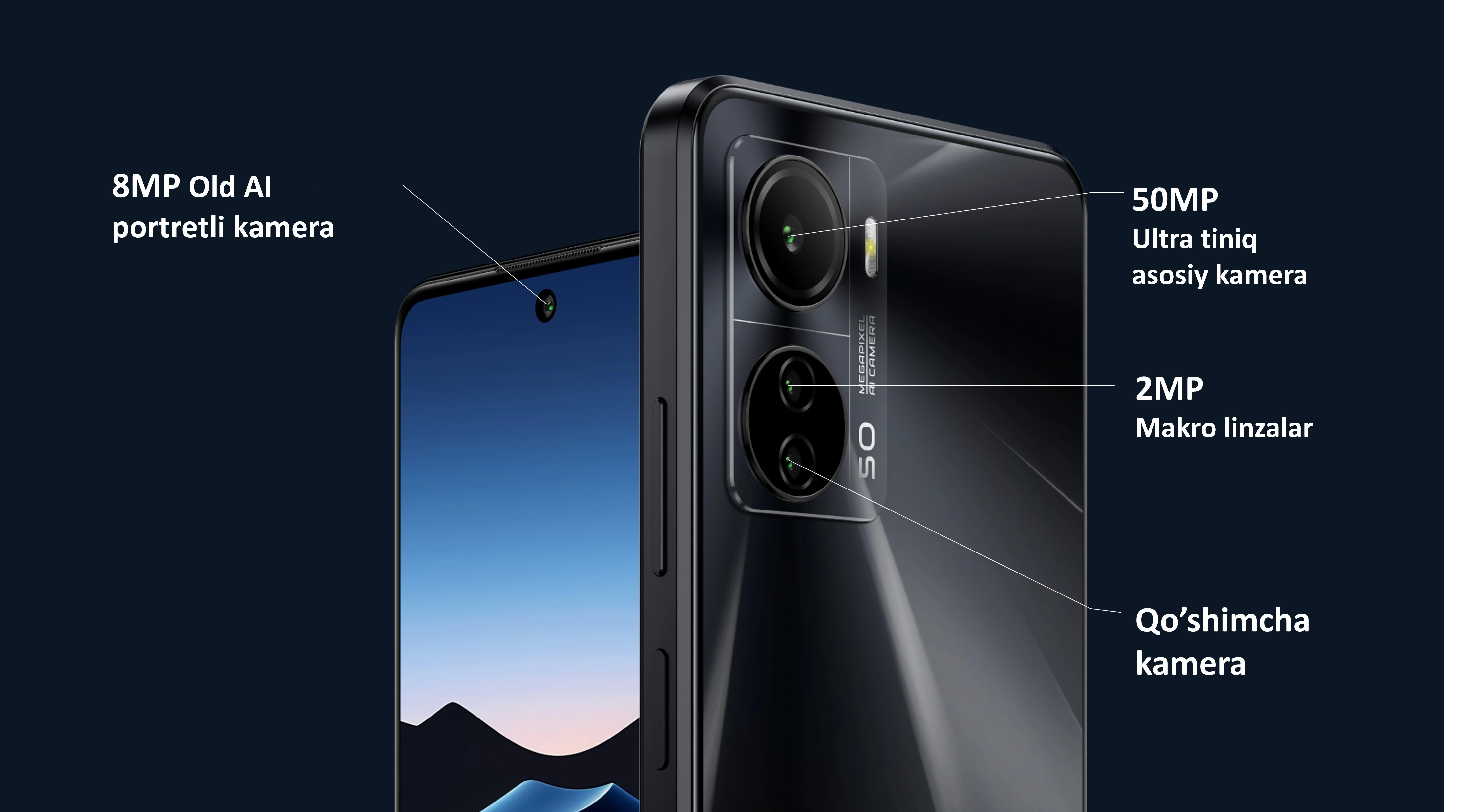 Smartfon Novey Force G20 8GB / 256GB, 8GB / 128GB, 6GB / 128GB, 5000 mAh, 4G fotosurat