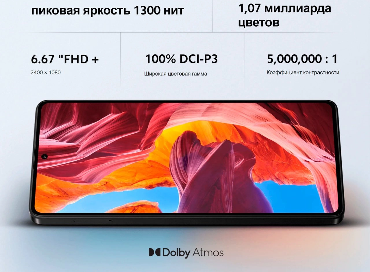 Смартфон Xiaomi Poco M6 Pro, 8+256ГБ, 12+512ГБ, FHD+ AMOLED фото