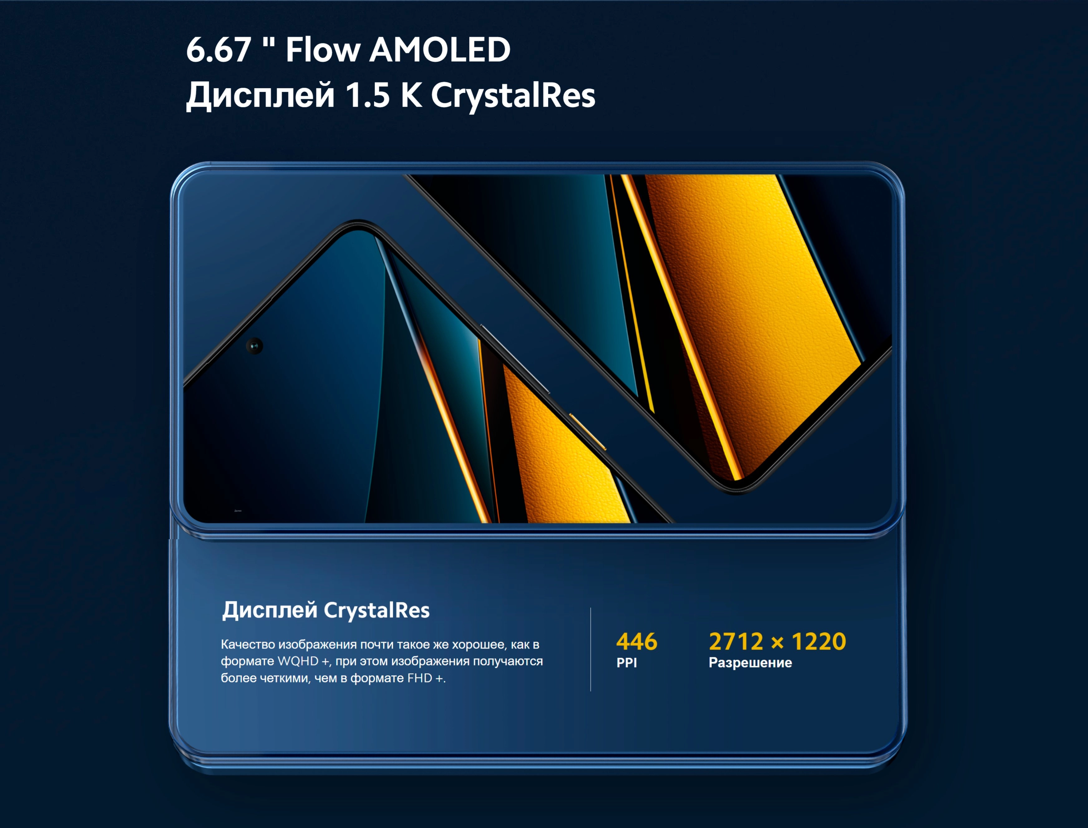 Смартфон Xiaomi Poco X6 Pro 5G, 8+256ГБ, 12+256ГБ, 12+512ГБ, 120HZ фото