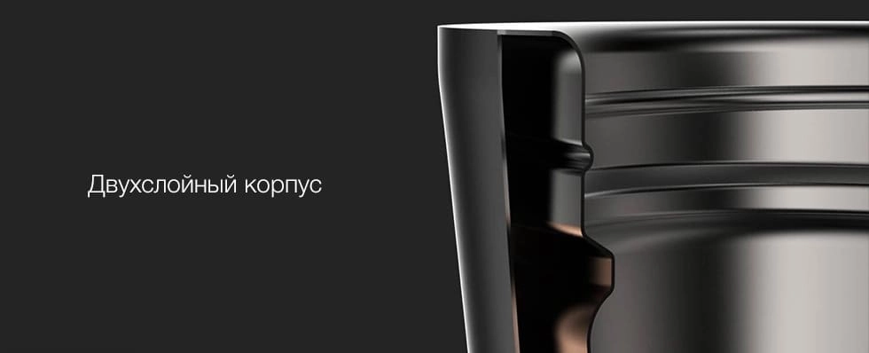 Термокружка Xiaomi Kiss Kiss Fish OLED (0,43 л) красный robot4home.ru
