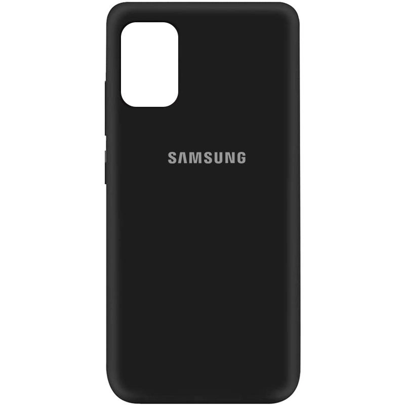 Чехол Silicone cover для Samsung Galaxy A41, черный купить