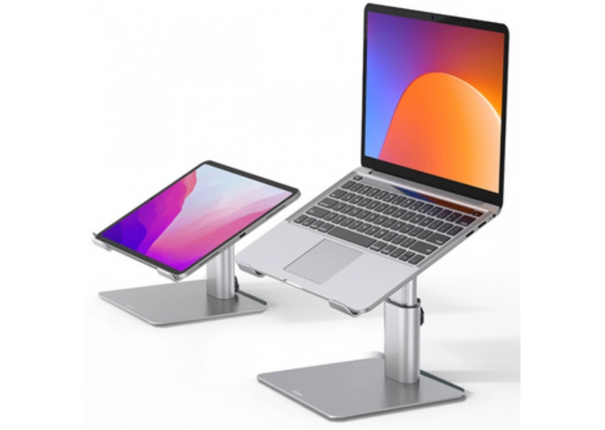 Подставка для ноутбука Baseus Metal Adjustable Laptop Stand (White) недорого