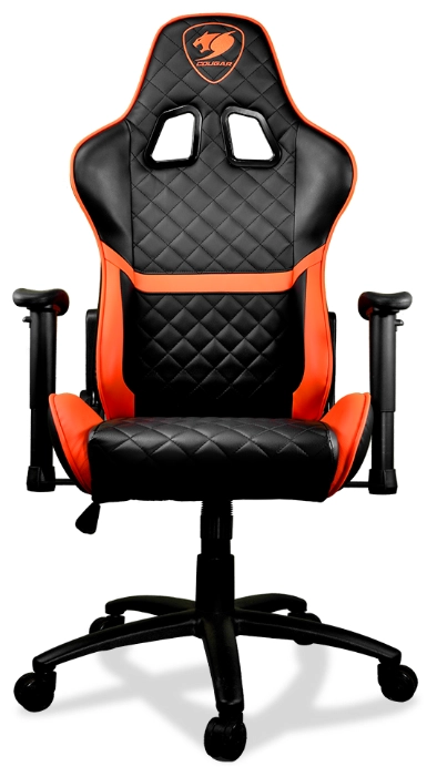 Игровое кресло Gaming Chair Cougar ARMOR ONE (Organe, Black) быстрая доставка
