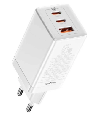Зарядное устройство Baseus 65W GaN3 Pro White недорого