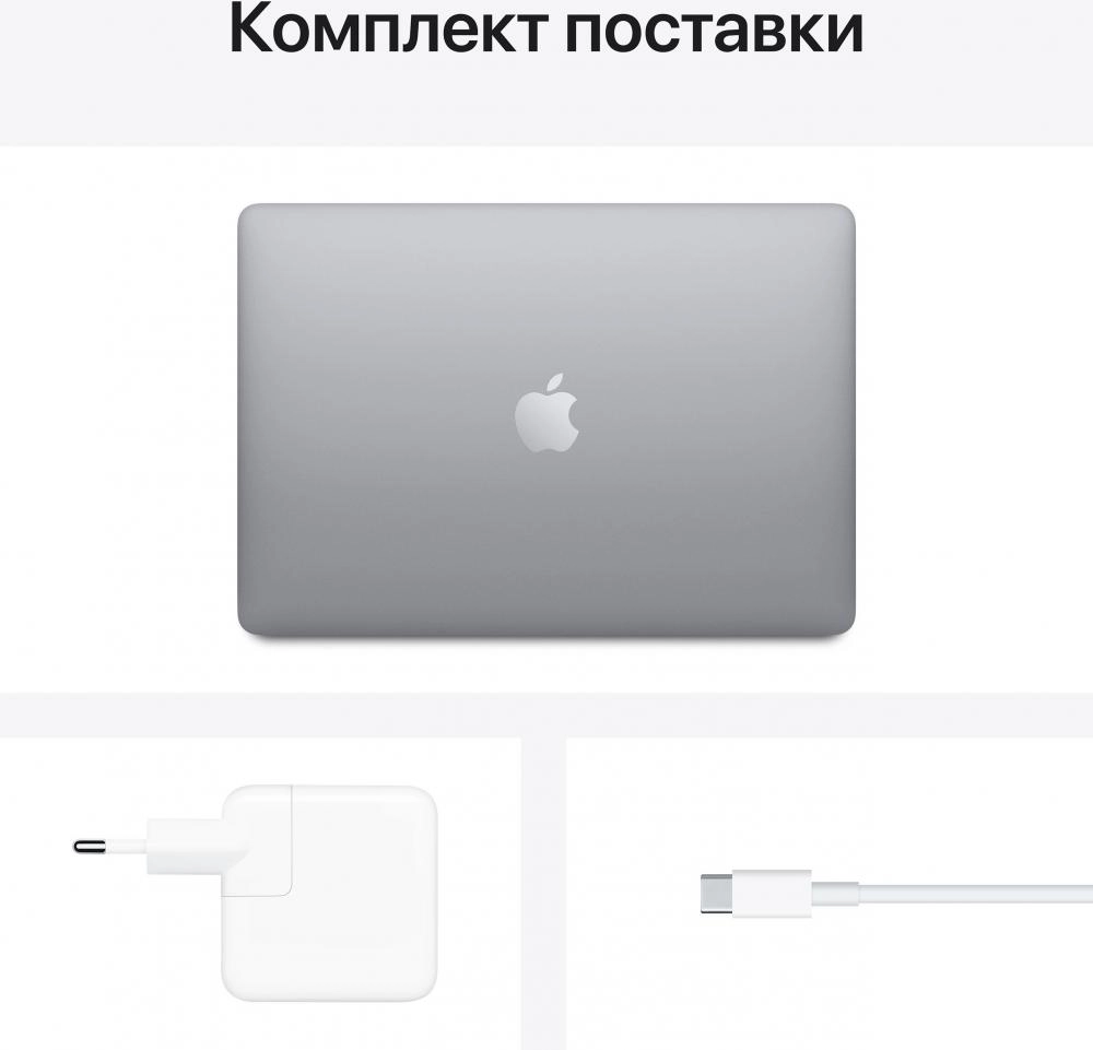 Ноутбук Apple MacBook Air 13 8GB/512GB 2020 (Gray, Silver, Gold) (процессор M1)