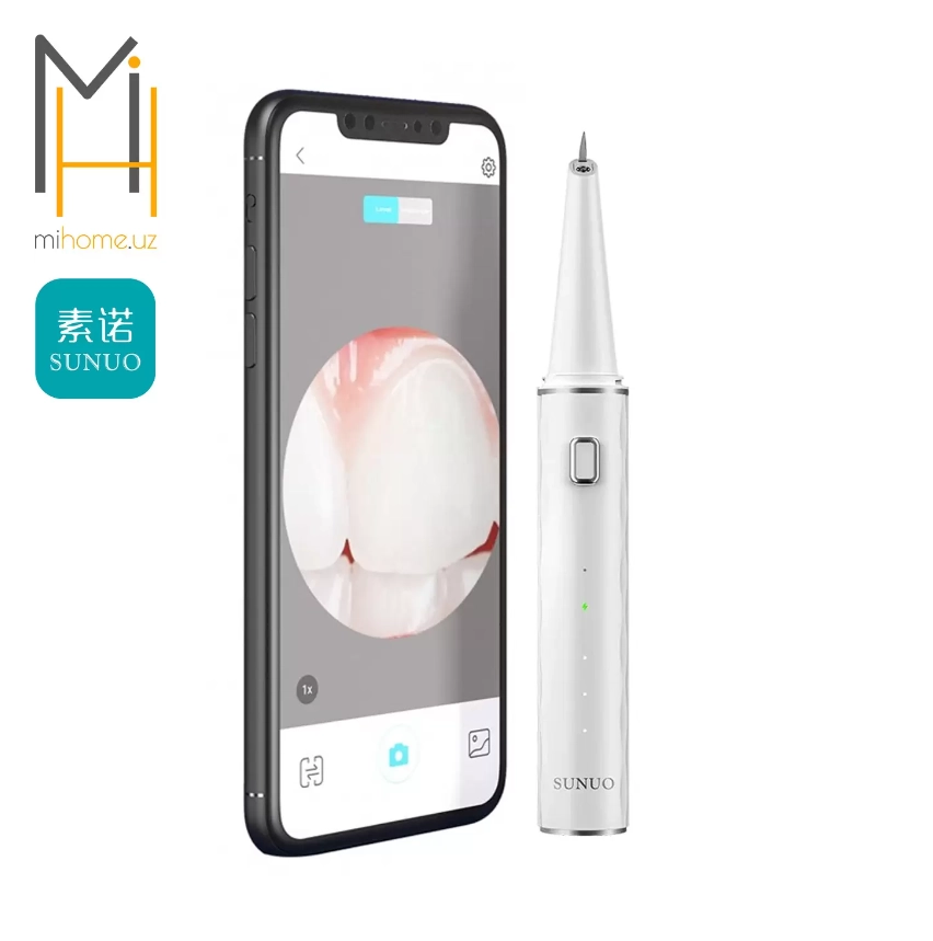 Портативный ультразвуковой скалер для чистки зубов Xiaomi Sunuo T12 Pro недорого