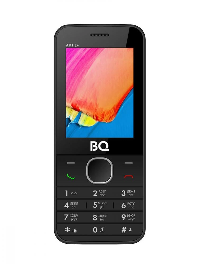 Телефон BQ 2438 ART L+ (Black, Blue, Brown, White) рассрочка