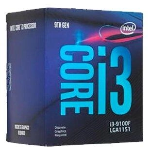 Процессор Intel Core i3-9100F купить