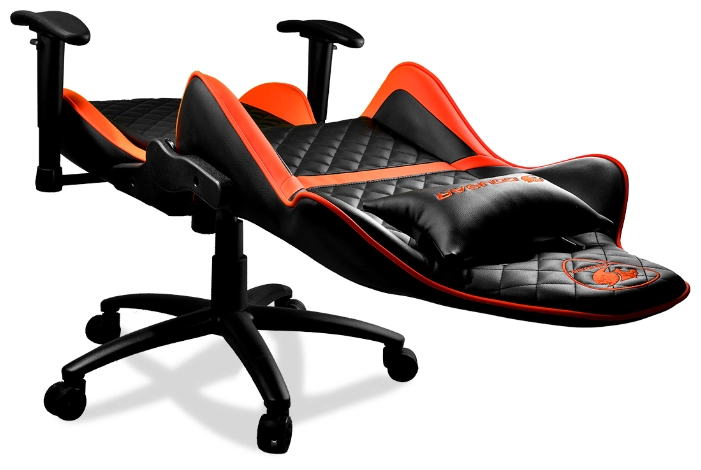 Игровое кресло Gaming Chair Cougar ARMOR ONE (Organe, Black) рассрочка