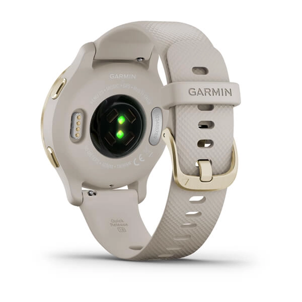 Смарт часы Garmin VENU 2S (песочного цвета с золотистым безелем) цена