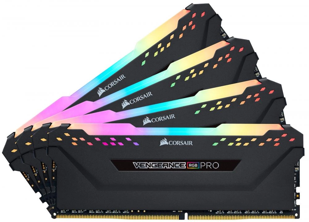Оперативная память Corsair Vengeance RGB Pro DDR4 128Gb (4x32GB) 3200Mhz
