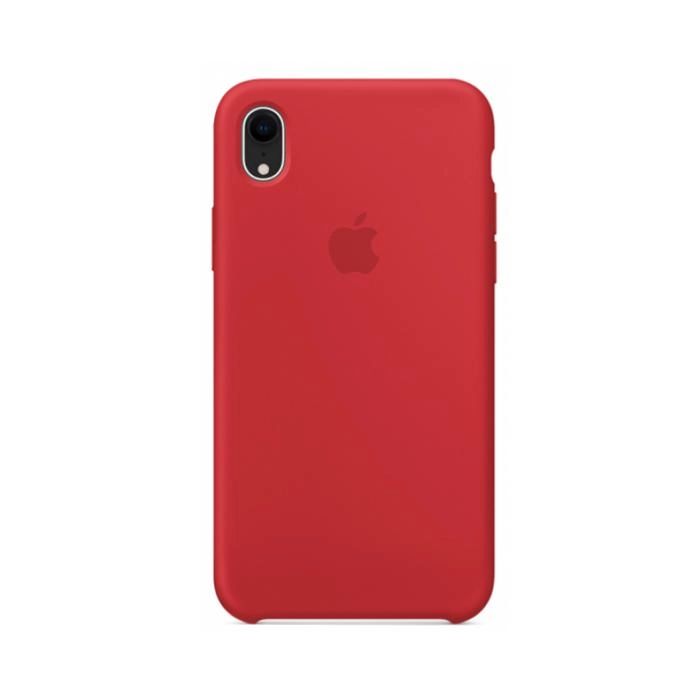 Чехол Silicone Case для iPhone XR красный