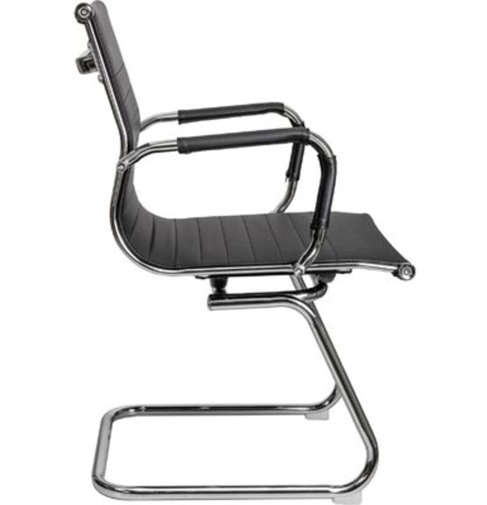 Кресло посетительское SLIM ECO-30 черный недорого