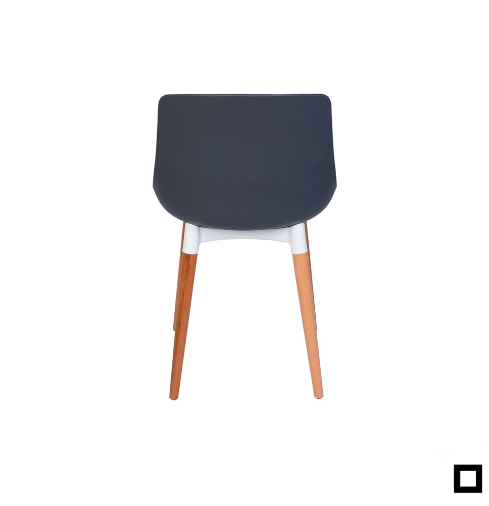 Кухонный стул SHELL серый онлайн