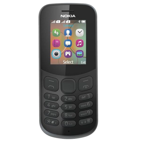 Телефон Nokia 130 Dual Sim Black купить