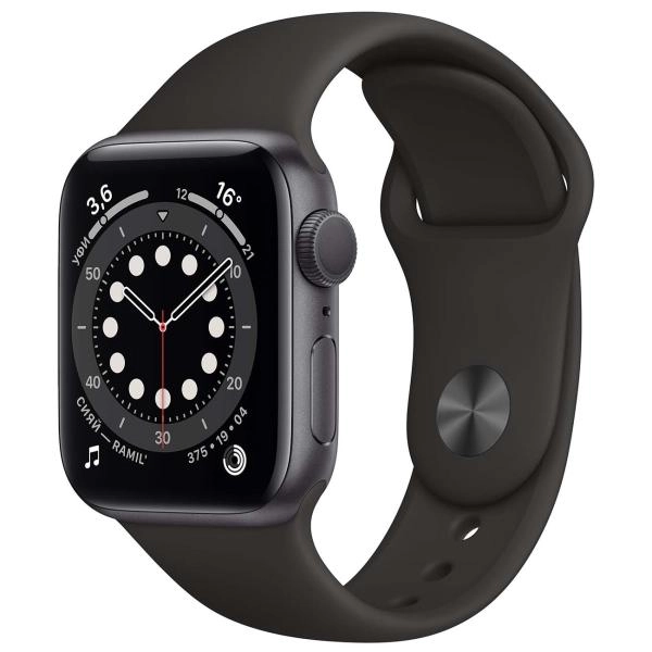 Смарт часы Apple Watch Series 6 GPS 44mm Black купить