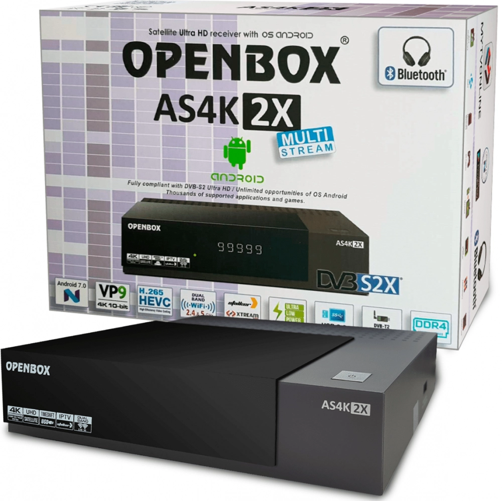 Спутниковый ресивер Openbox AS4K 2X