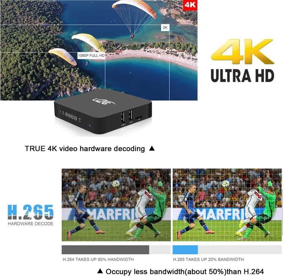 Smart TV приставка U2C X Plus S912 3+32 ГБ (8-ядерный)