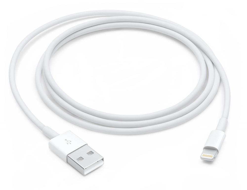 Кабель для Apple iPod, iPhone, iPad Apple Lightning to USB Cable 1м (MD818ZM/A)