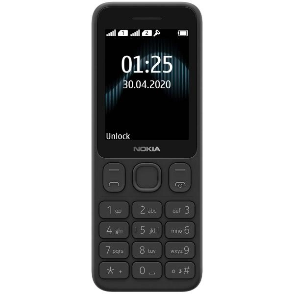 Телефон Nokia 125 Dual Sim Black купить
