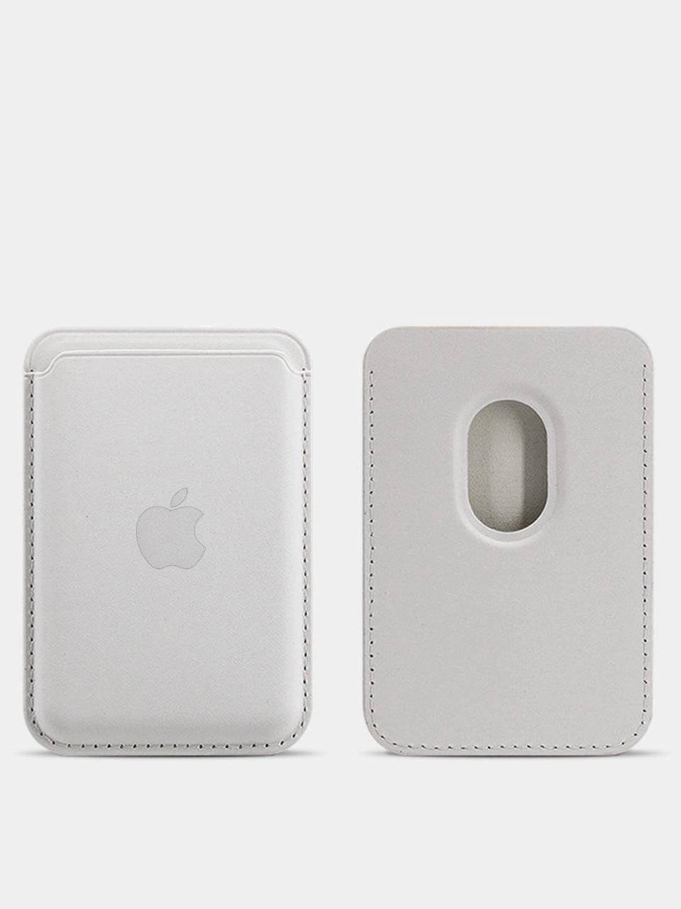 Кошелек iPhone Leather Wallet MagSafe белый купить