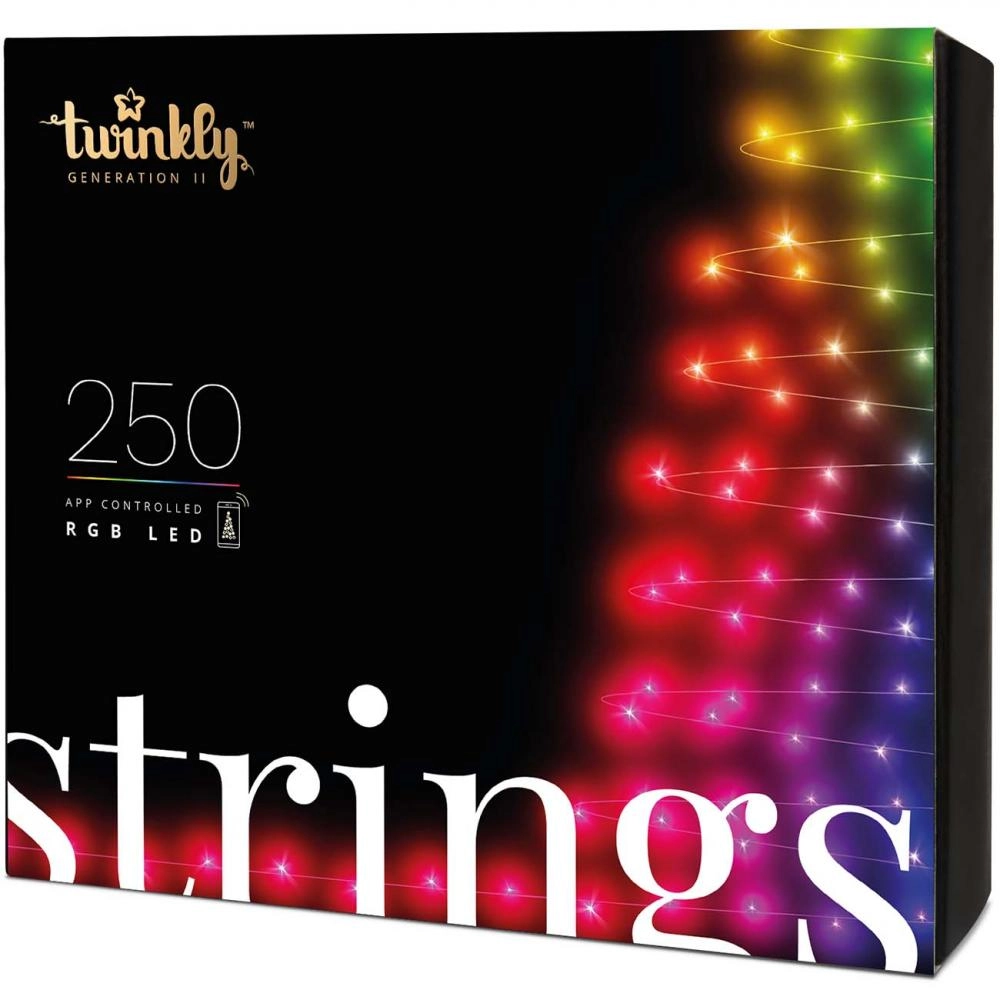 Умная гирлянда Twinkly Strings 250 RGB LED онлайн