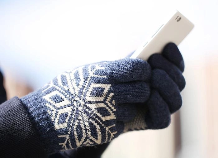 Перчатки для сенсорных экранов Xiaomi FO Touch Wool Gloves (Beige) онлайн