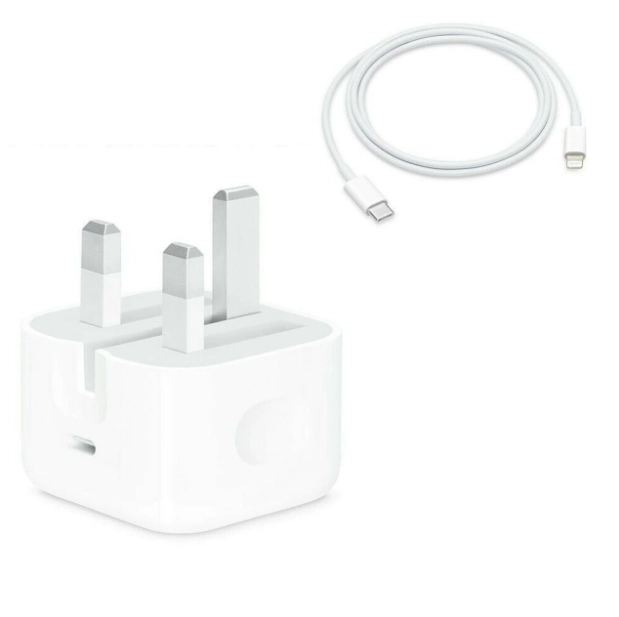 Зарядное устройство Apple 20W USB-C и кабель USB-C на Lighting купить
