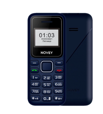 Мобильный телефон Novey 103 Blue недорого