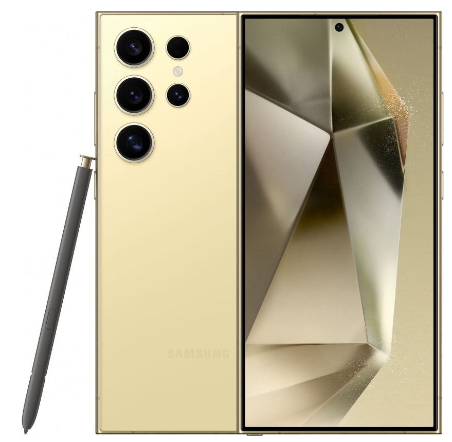 Смартфон Samsung Galaxy S24 Ultra 12/256GB Желтый Титан купить