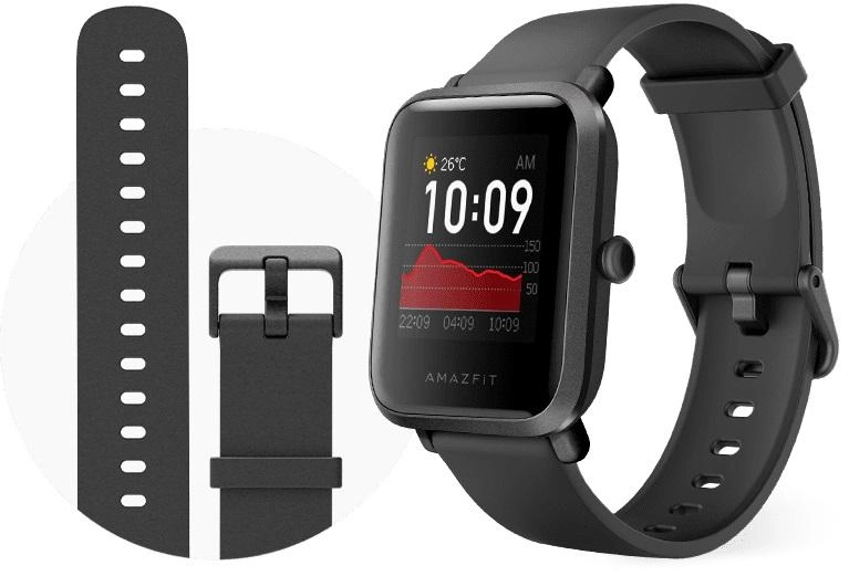 Смарт часы Xiaomi Amazfit Bip S Black