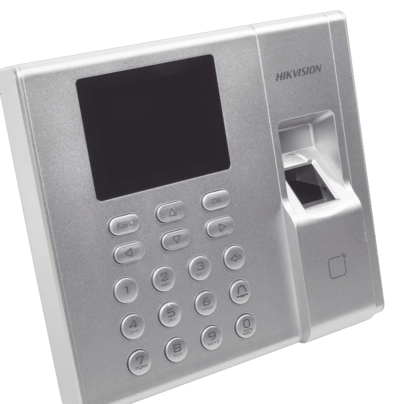 Сетевой контроллер доступа со считывателем отпечатков пальцев Hikvision DS-K1T8003EF недорого