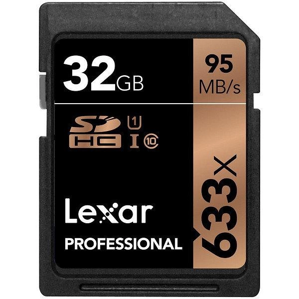 Карта памяти Lexar Professional SDHC Class 10 UHS Class 1 633x 32GB купить