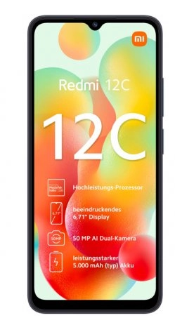 Смартфон Xiaomi Redmi 12C 6/128GB Синий недорого