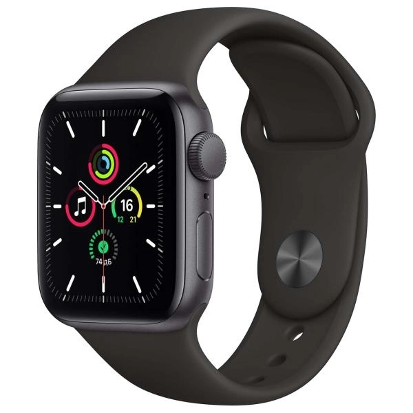 Смарт часы Apple Watch SE GPS + 4G 40mm Silver, Black рассрочка