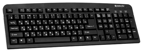Клавиатура Defender Element HB-520 Black USB купить