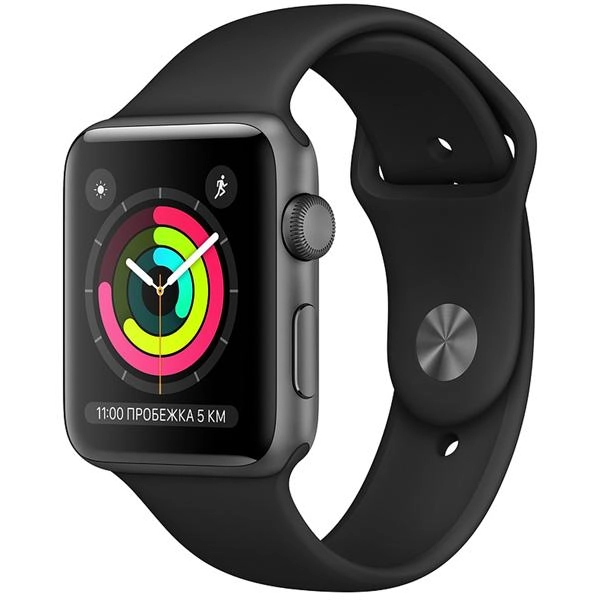 Смарт часы Apple Watch Series 3 42mm (GPS) White, Black цена